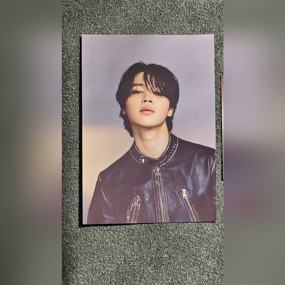 Official Jimin Face Postcard